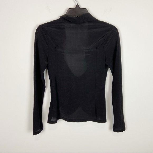 Superdown Deja Twist Front Top in Black S - Picture 3 of 8